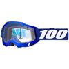 Studio product photo on a neutral background of 100%, Accuri 2.0 Goggle (Clear Lens), Goggles, SKU 610-5358, color options 2028, Fairbanks, Samba, Torken, Yumiko, Ferran, Matigofun, Schrute and more