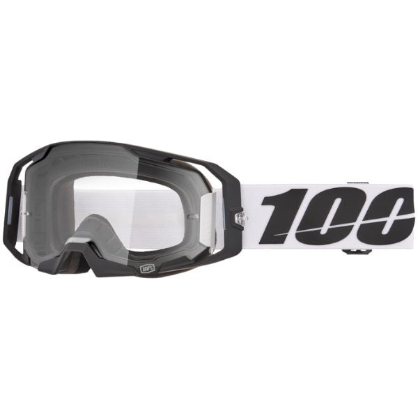 High-resolution studio image of 100%, Armatic Goggle, Goggles, SKU 610-5368, color options Caldwell, Turo, Toyoko, Black, RapidRacer, Pitch, Mach Z, Best and more