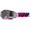 Detailed studio photograph of 100%, Armega Goggle w/ Clear Lens, Goggles, SKU 26013121, color options Viggo, Furious, Klein, Albar, Esterel, Fargo, Blue, Livingaad and more