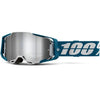 Studio image on a white background of 100%, Armega Goggle (Mirror Lens), Goggles, SKU 5622204500, color options Furious, Mirror Silver Lens, Klein, Mirror True Gold Lens, Viggo, Mirror Flash Silver Lens, C-Bad, Mirror Red Lens, Red, Mirror Red Lens, Corbin, Mirror Red/Blue Lens, Oversized Deep Red, Mirror Flash Silver Lens, CW2, Mirror Red Lens and more