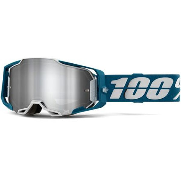 Studio image on a white background of 100%, Armega Goggle (Mirror Lens), Goggles, SKU 5622204500, color options Furious, Mirror Silver Lens, Klein, Mirror True Gold Lens, Viggo, Mirror Flash Silver Lens, C-Bad, Mirror Red Lens, Red, Mirror Red Lens, Corbin, Mirror Red/Blue Lens, Oversized Deep Red, Mirror Flash Silver Lens, CW2, Mirror Red Lens and more