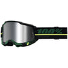 Clean studio photo on a white background of 100%, Accuri 2.0 Goggle (Mirror Lens), Goggles, SKU 26013103, color options Fairbanks, Mirror True Gold Lens, Samba, Mirror Silver Lens, 2028, Mirror Blue Lens, Yumiko, Mirror Silver Lens, Torken, Mirror Red Lens, Risland, Mirror True Gold Lens, Razza, Mirror Silver Lens, Neon Yellow, Mirror Silver Lens and more