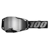 Studio photo showcasing 100%, Armega Goggle (Mirror Lens), Goggles, SKU 5622100500, color options Furious, Mirror Silver Lens, Klein, Mirror True Gold Lens, Viggo, Mirror Flash Silver Lens, C-Bad, Mirror Red Lens, Red, Mirror Red Lens, Corbin, Mirror Red/Blue Lens, Oversized Deep Red, Mirror Flash Silver Lens, CW2, Mirror Red Lens and more