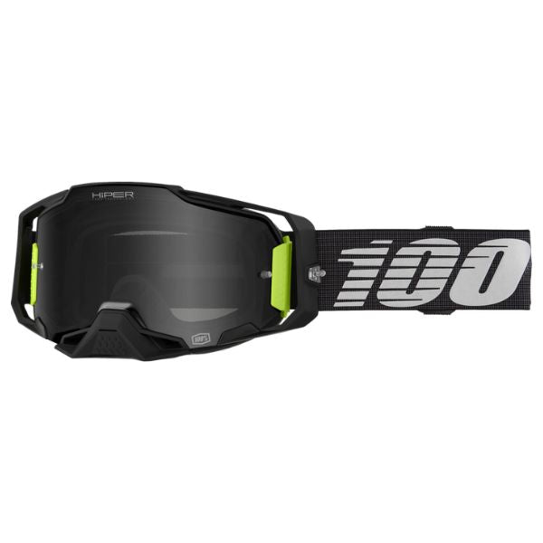 100% Armega Goggle w/ HiPER Lens in Tetsumi with hiper mirror black lens SKU 610-5387