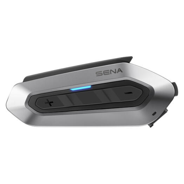 Clean studio shot of Sena, SRL-EXT Communication System, rear view, highlighting materials, construction, and product design, Colors: Default Title, SKU 0502000002