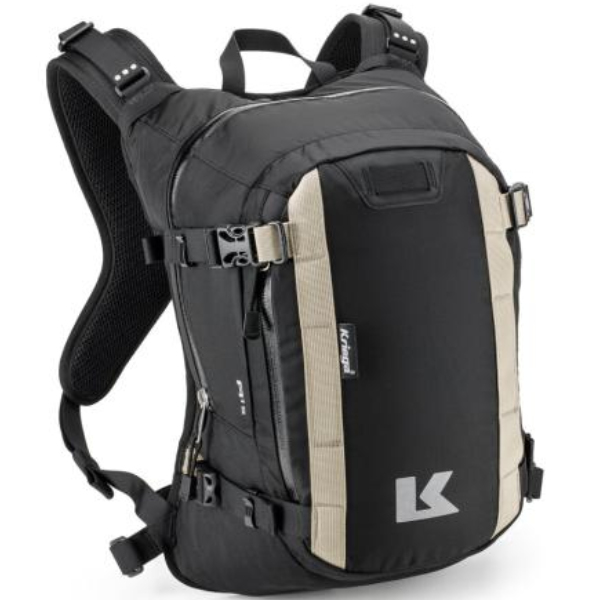 Crisp studio image on a white background of Kriega - R-15 Backpack; showing overall shape and visible design details; SKU 7020640515