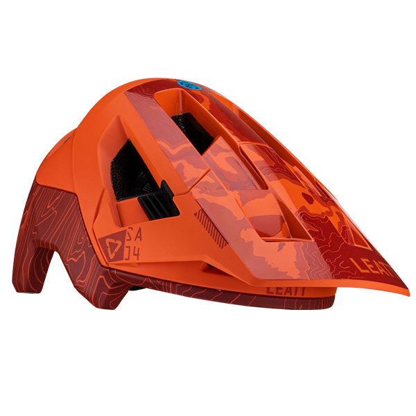 Image showing Leatt, V23 AllMtn 4.0 Helmet in Flame, Colors: Flame, Pine, Stealth, Titanium, Sizes: LG, MD, SM