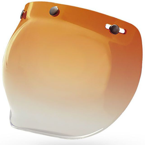 Bell Helmets Bell - 3-Snap Shields motorcycle helmet, showing aerodynamic shell design, ventilation ports, and secure retention system built for rider comfort and protection. SKU 07018135.