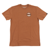 Fasthouse Squall Tee in Rust, front view