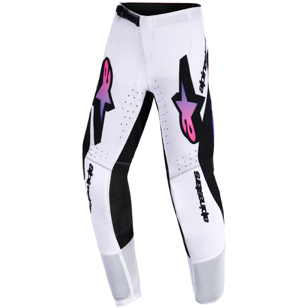 3740626-2371-22, Alpinestars, Supertech Vista Pants (Youth), White/Purple/Black, Dark Navy/Hot Coral/Cobalt, Sizes Y-22, Y-24, Y-26, Y-28 product photo