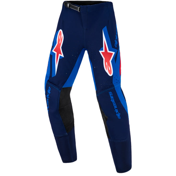 3740626-2371-26, Alpinestars, Supertech Vista Pants (Youth), White/Purple/Black, Dark Navy/Hot Coral/Cobalt, Sizes Y-22, Y-24, Y-26, Y-28 product photo