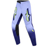 Alpinestars Supertech Scenz Pants (Youth) rear view Colors: Purple/Yellow Fluo SKU:3740726-3175 | Available at BTO Sports.