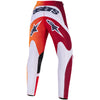 Alpinestars Fluid Portl Pants (Youth) rear view Colors: Red/Light Gray/Dark/Gray SKU:3741126-3198 | Available at BTO Sports.