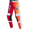 Alpinestars Fluid Portl Pants (Youth) rear view Colors: Red/Light Gray/Dark/Gray SKU:3741126-3198 | Available at BTO Sports.