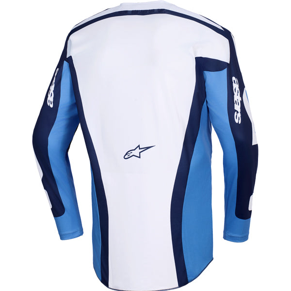 3760326-3143-2XL, Alpinestars, Racer Riway Jersey, White/Black, Dark Red/Coral, Yellow/Black, White/Blue/Red, UCLA Blue/White, Sizes SM, MD, LG, XL product photo