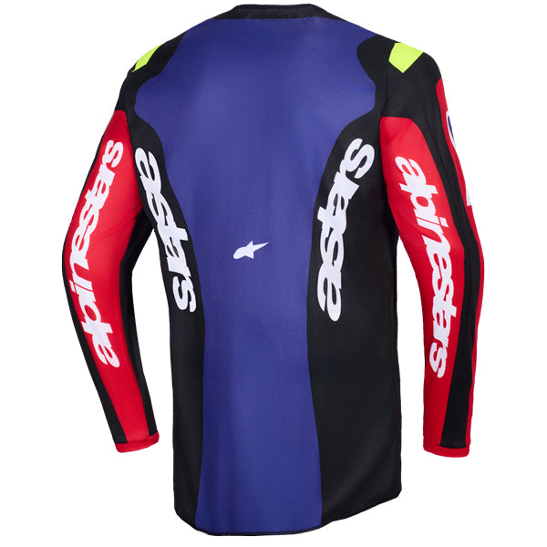 3761126-3176-M, Alpinestars, Fluid Grid Jersey, Red/Black/Purple, Blue/Red, Black/Light Gray/Purple, Orange/UCLA Blue, Sizes SM, MD, LG, XL product photo