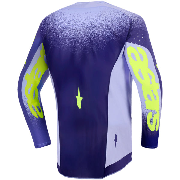 3770726-3175-M, Alpinestars, Supertech Scenz Jersey (Youth), Purple/Yellow Fluo, Red/Black/Yellow, Sizes Y-SM, Y-MD, Y-LG, Y-XL product photo