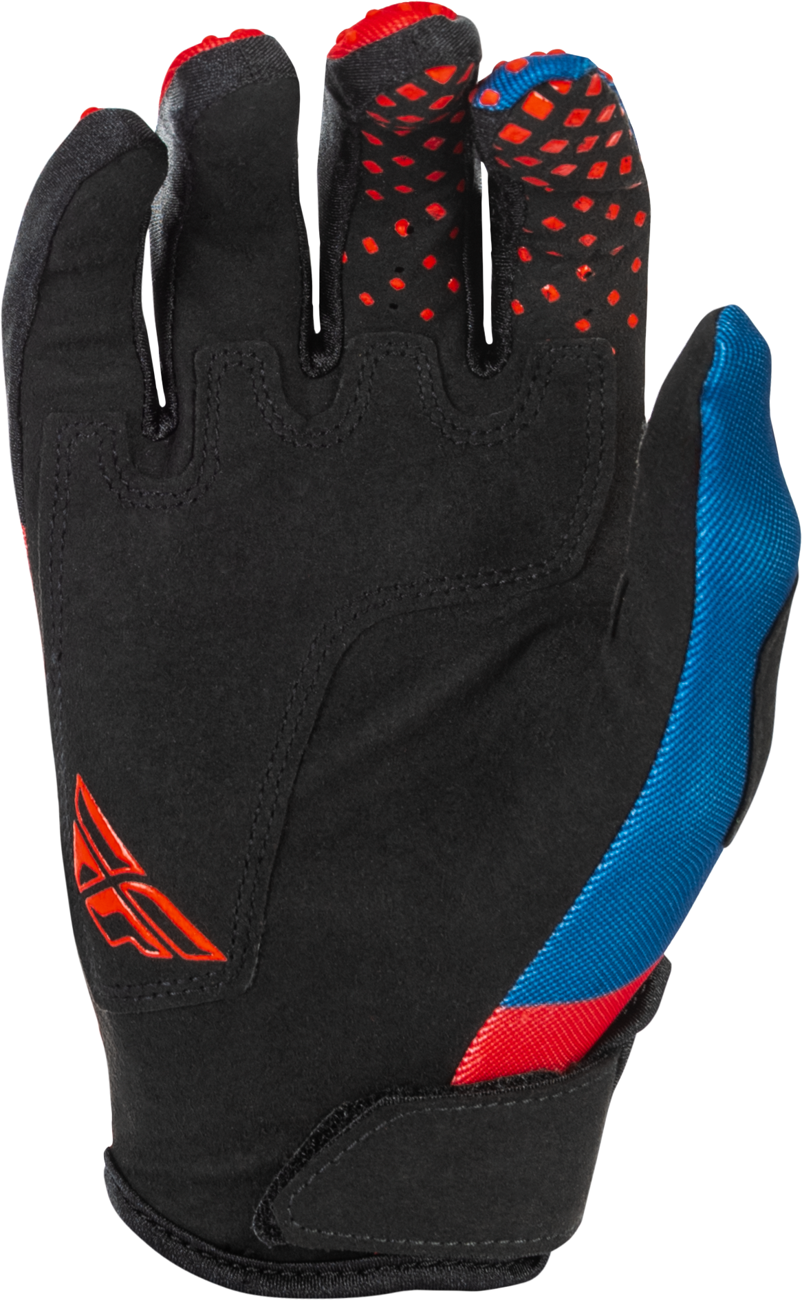 Fly Racing F-16 Gloves front angle view Colors: Black/Wht Sizes: XS to 3X SKU:379-91 | Available at BTO Sports.
