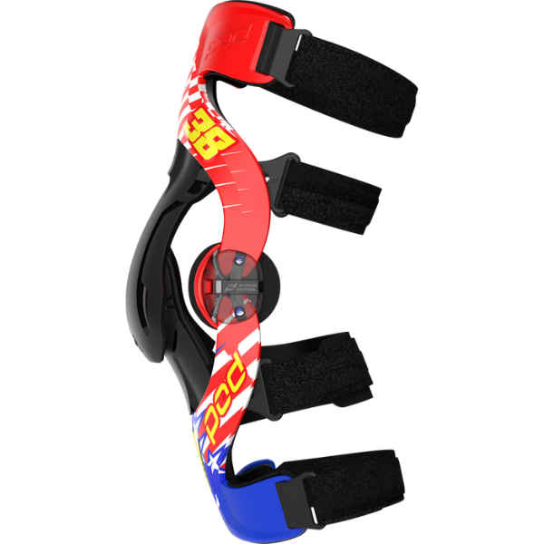 Pod MX - K4 2.0 Dangerboy Limited Edition 2 Knee Brace (Pair)