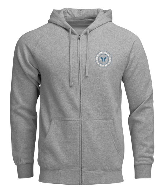 Thor - Badge Zip-Up Hoodie