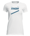 Clean studio shot of Thor Brave T-Shirt (Women's); showing tee fit, printed graphics, and crew neckline; SKU 303142; Colors: White, Black; Sizes: S-XL