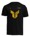 Professional studio photo of Thor Boys Iconic T-Shirt (Youth); showing tee fit, printed graphics, and crew neckline; SKU 303238