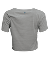 High-resolution studio image of Thor Corp Crop Top Shirt (Women); showing tee fit, printed graphics, and crew neckline; SKU 303143; Sizes: S-XL