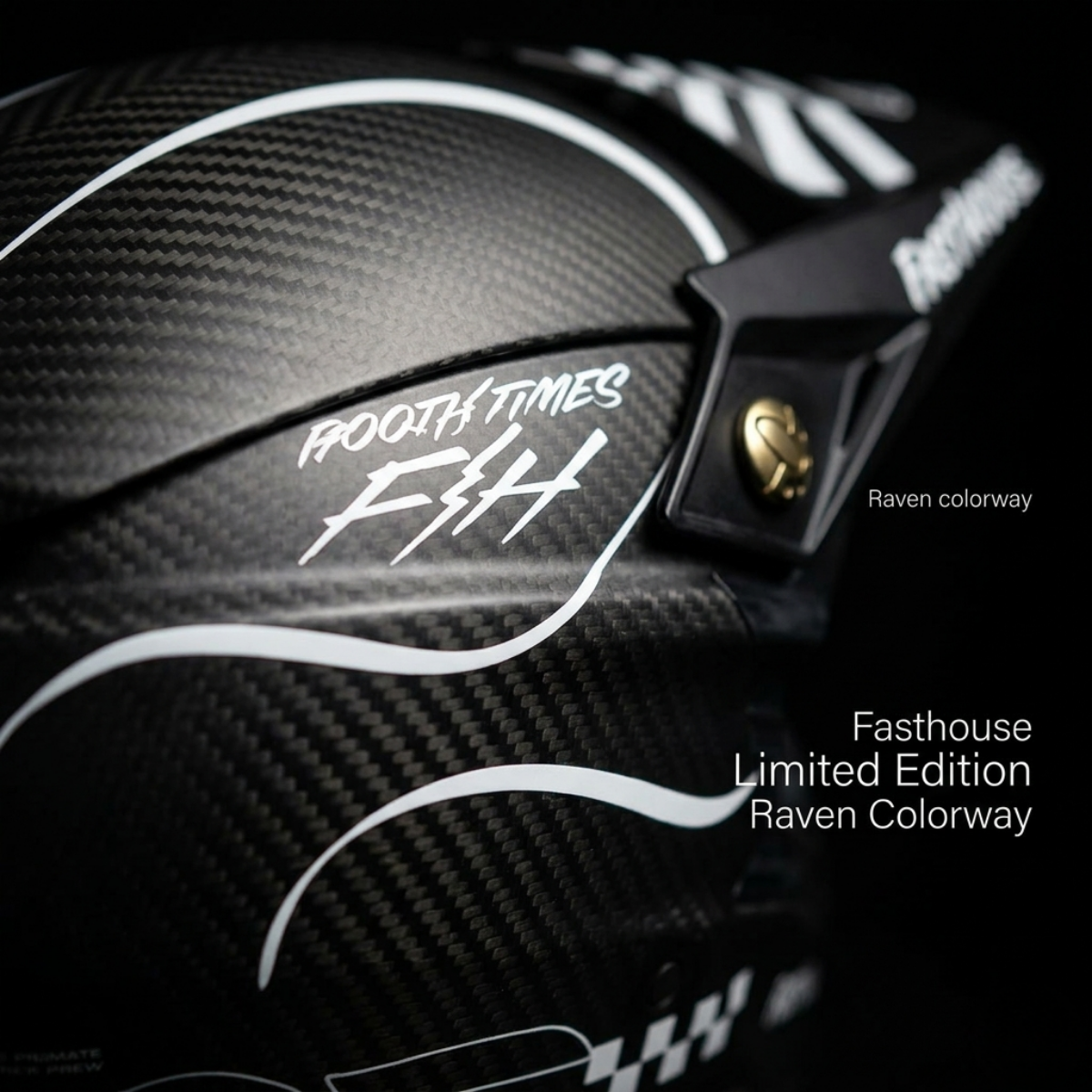 Bell - Moto-10 Spherical Fasthouse Raven Helmet