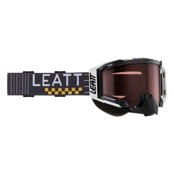 Product photo showing Leatt, Velocity 5.5 SNX Goggle in Graphite Rose UC 32%, Colors: Graphite Rose UC 32%, Lime Tiger Light Gray 58%, Royal Rose UC 32%, White Yellow 70%, SKU: 8023020900