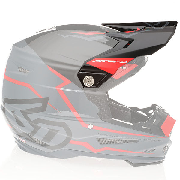 6D 6D - ATR-2 Element Visor motocross/off‑road full‑face helmet product view — with ODS impact management for angular and linear energy, ventilated and lightweight, SKU 72-6082.