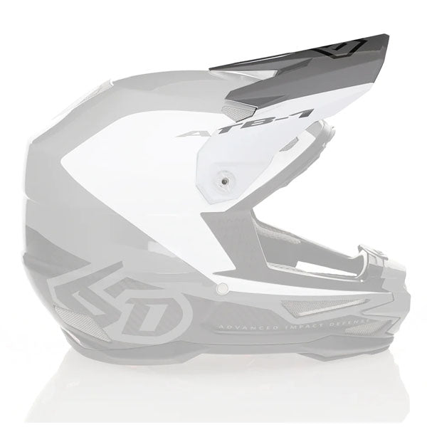 Product image of 6D - ATB-1 Quest Visor (MTB) SKU:72-5011 | Colors: Wht, Neon Yellow, Cyan, Neon Orange | Designed for Mountain Bike, BMX and E-Bike riders | Available at BTO Sports