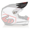 6D helmet red product view — with ODS impact management for angular and linear energy, ventilated and lightweight, SKU 72-6123.