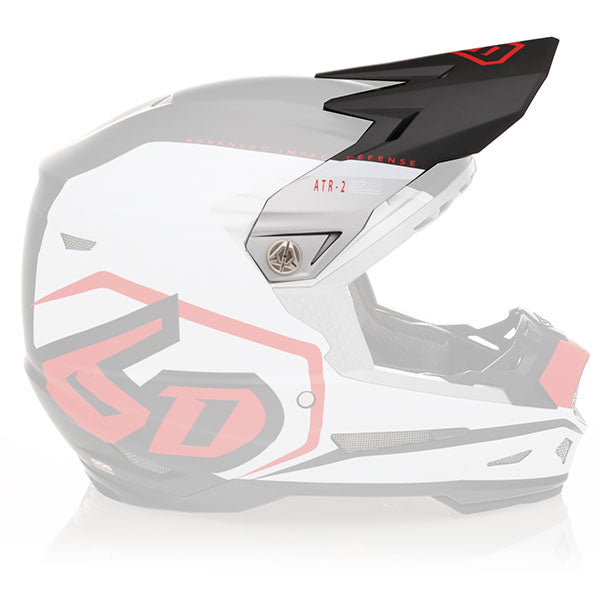 6D helmet red product view — with ODS impact management for angular and linear energy, ventilated and lightweight, SKU 72-6123.