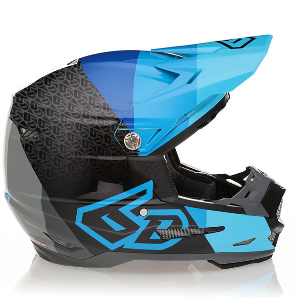 6D 6D - ATR-2Y Range Helmet (Youth) motocross/off‑road full‑face helmet product view — with ODS impact management for angular and linear energy, ventilated and lightweight, SKU 11-6600.