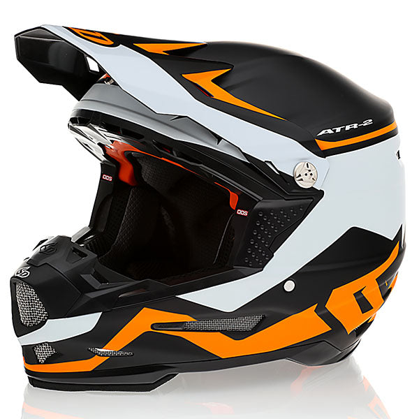 6D 6D - ATR-2 Drive Helmet motocross/off‑road full‑face helmet orange product view — with ODS impact management for angular and linear energy, ventilated and lightweight, SKU 12-2754.
