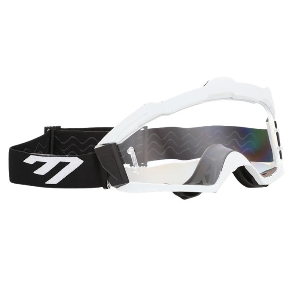 6D Helmets Max R Goggles (Clear Lens) in White/Black SKU 40-0001