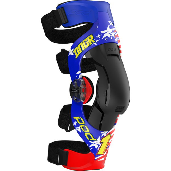 Pod MX - K4 2.0 Dangerboy Limited Edition 2 Knee Brace (Pair)
