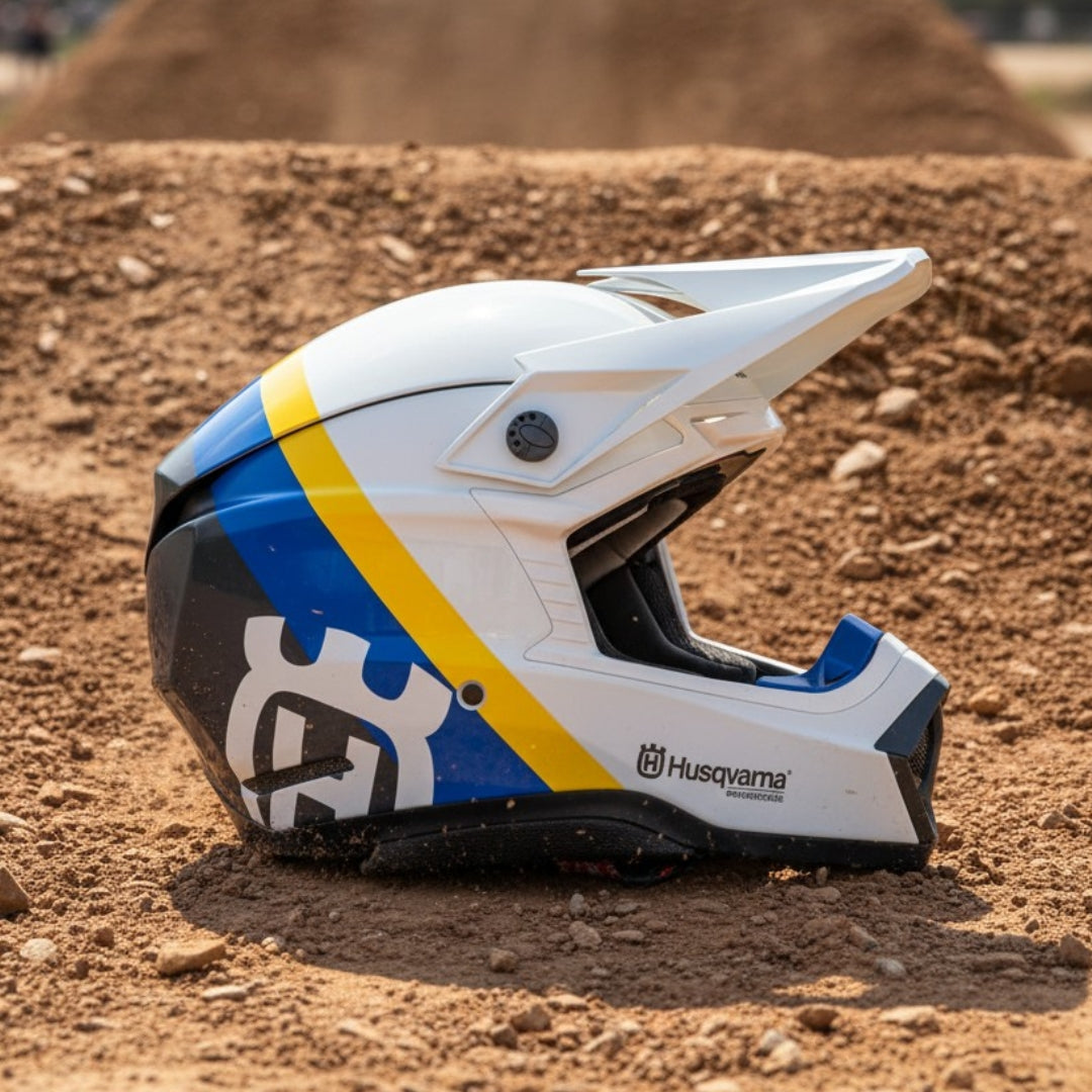 Bell - Moto-10 Spherical Husqvarna Heritage Helmet