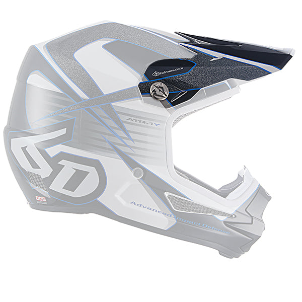 6D 6D - ATR-1 Helmet Visors (Youth) motocross/off‑road full‑face helmet product view — with ODS impact management for angular and linear energy, ventilated and lightweight, SKU 72-2160.