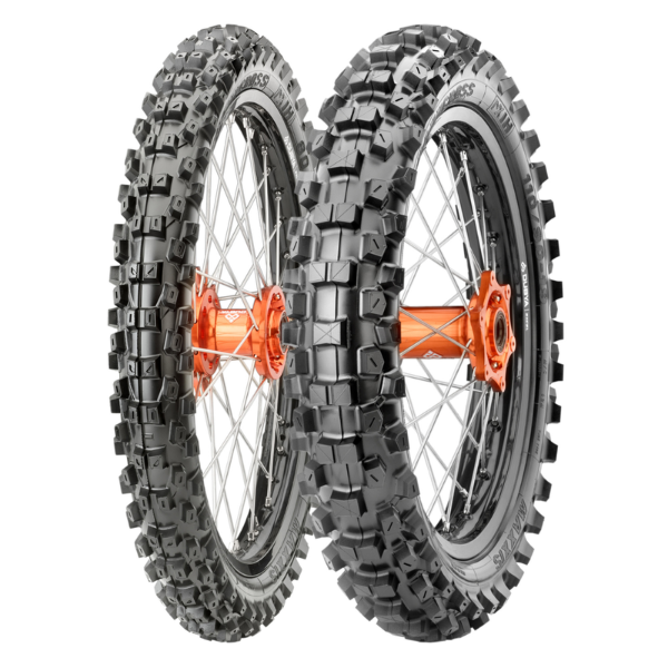 Professional studio photo of Maxxis - Maxxcross MX-IH Tires; showing overall shape and visible design details; SKU 870-81; Colors: Front, Rear