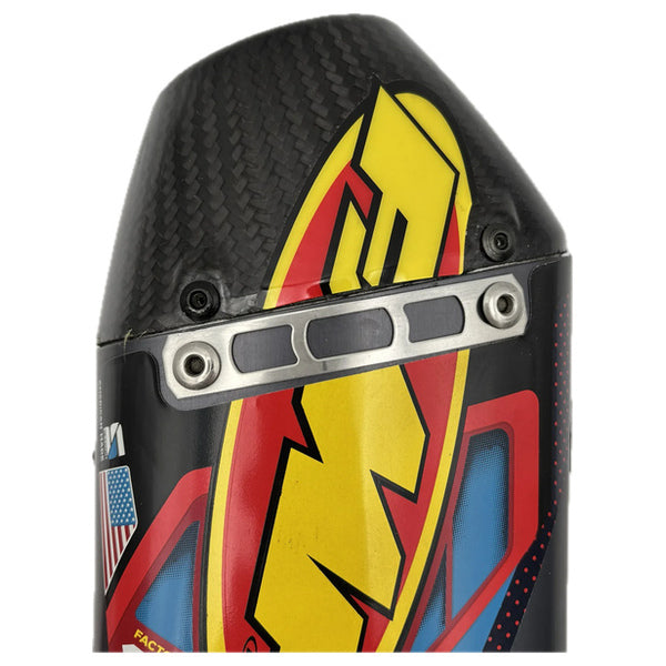 FMF Factory 4.1 Replacement Carbon End Caps - Carbon - FMF part 79-040693