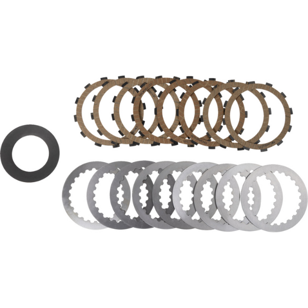 Product photo on a clean white background of Hinson, FSC Clutch Plate & Spring Kits (GasGas), front view, highlighting materials, construction, and product design, Colors: MC 450F, MC 350F, MC 250F Factory, MC 250F, MC 250, MC 300 and more, Sizes: 2021–2026, SKU 113139