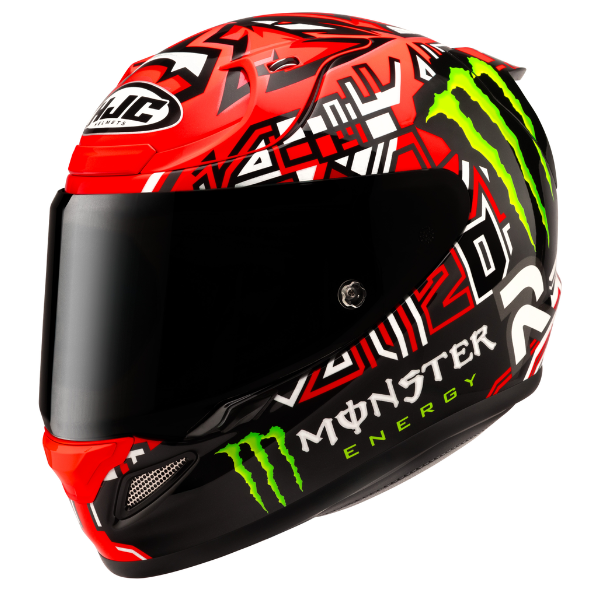 studio product photo of HJC SKU 872200104 in MC-1, sizes SM, MD, LG, XL for motocross helmet, dirt bike, off road.