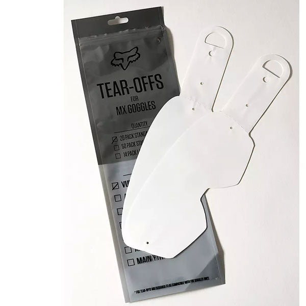 Fox Racing Airspace / Main VLS Tear Offs - 20PK in 20PK SKU 25366-012-OS