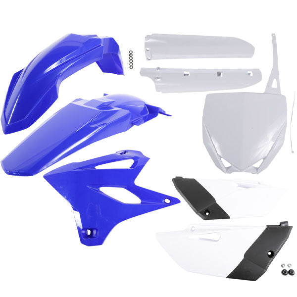 Acerbis Komplett-Kunststoffset Für Yamaha - Original 21 - Vollständige Verkleidung Mit Vorderem & Hinterem Kotflügel, Seitenteilen & Mehr
