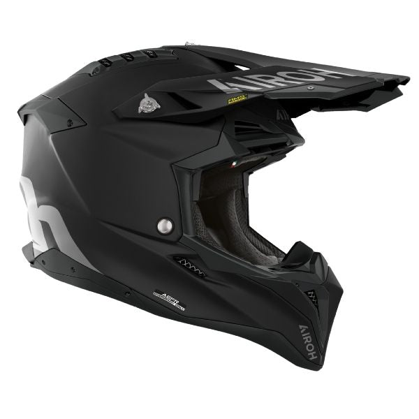Airoh Airoh - Aviator 3 Solid Helmet product image, motorcycle helmet side view, SKU PAI65A1399DE01C.