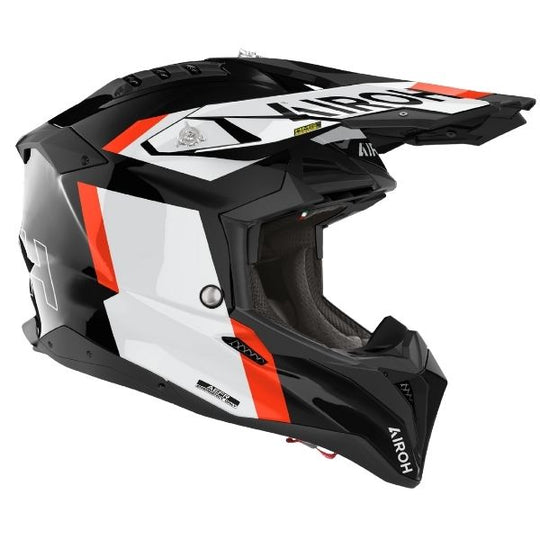 airoh 2019 mx helmets Buy Aviator 3 TC 222 The Legend Motocross Helmet Online  superbikestore Airoh MX Helmet Wraap Conquer