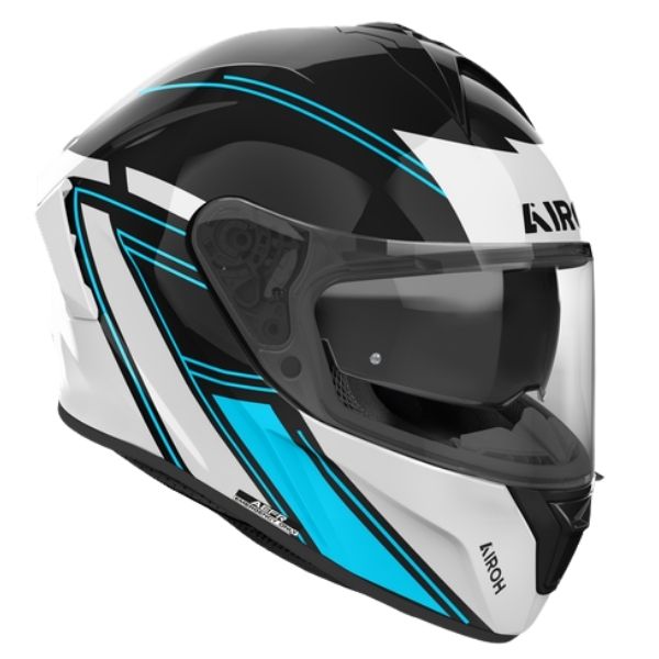 Airoh Airoh - Spark 2 Deco Helmet product image, motorcycle helmet side view, SKU PAI68A13SPADB1C.