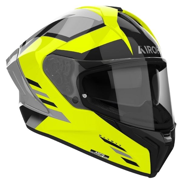 Airoh Airoh - Matryx Thorn Helmet product image, motorcycle helmet side view, SKU PAI69A13111TY1C.