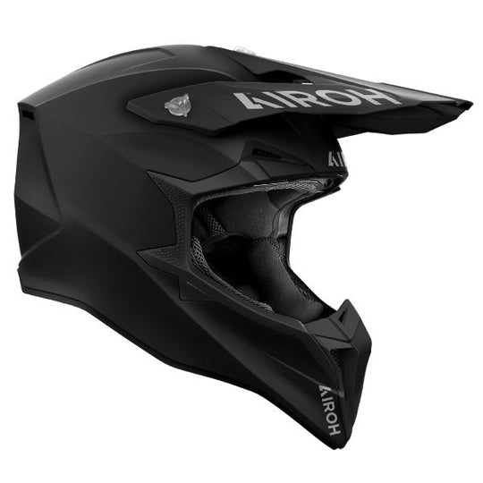 airoh 2017 twist matte black helmet Peak Wind tunnel optimized ventilation system EM MOTO | Airoh -
